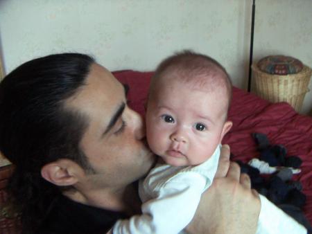 Avec papa et maman...