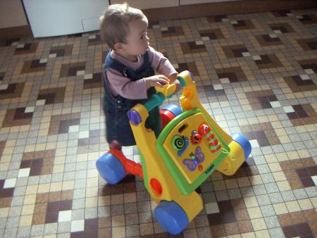 Mais je m'y mets vite...